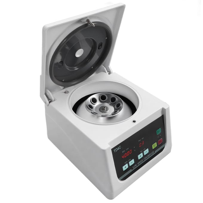 Desktop Centrifuge Machine 2200xg 4000rmin LCD-scherm Laboratorium Tafelmodel Centrifuge met Timer white