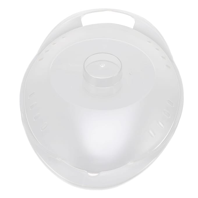 Couvercle de Panier Vapeur Transparent PCTG Résistant à la Chaleur Couvercle de Panier Vapeur Pièces de Robot Culinaire pour white