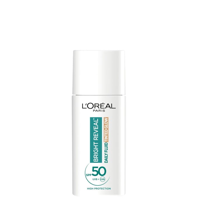 L'Oreal Paris Hyaluronic Filler Water Cream & Tinted Glow SPF50+ (Various Shades) - Bronze Glow
