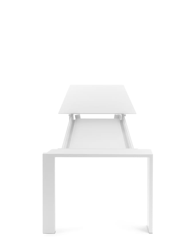 Kartell Vier uitschuifbare tafels - wit