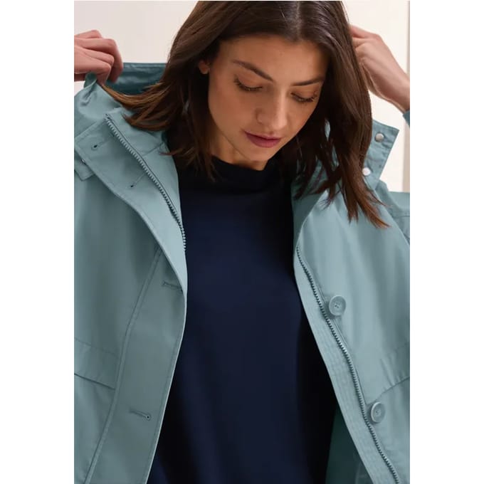 Midi trenchcoat