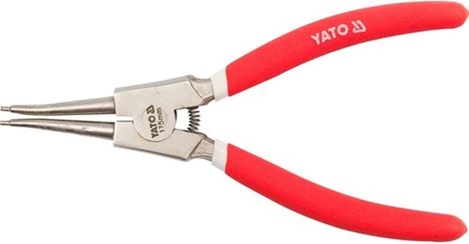 YATO YT-1992 - Buitenste Seegerringtang - 325mm - Rechte Punt - Ergonomische Handgreep