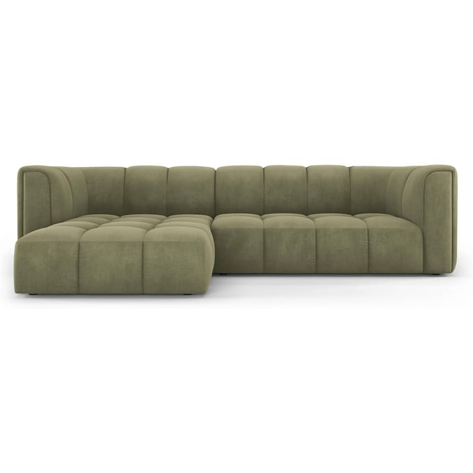 Hoekbank Francesca chenille links 3-zits | Milo Casa