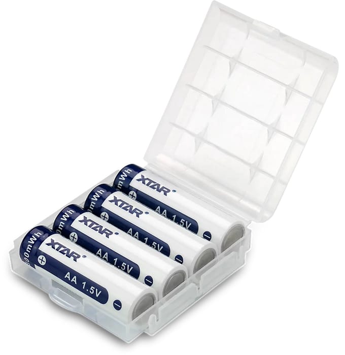 AA 1,5V Li-ion Oplaadbare Batterij – 4 Stuks – 2000mAh - 3300 mWh