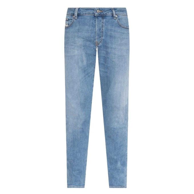 Diesel Heren D-Yennox Tapered Jeans (Lichtblauw)