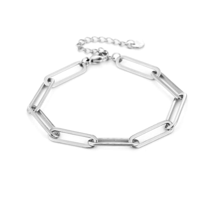 Bijoutheek Armband (sieraad) Schakel Zilver