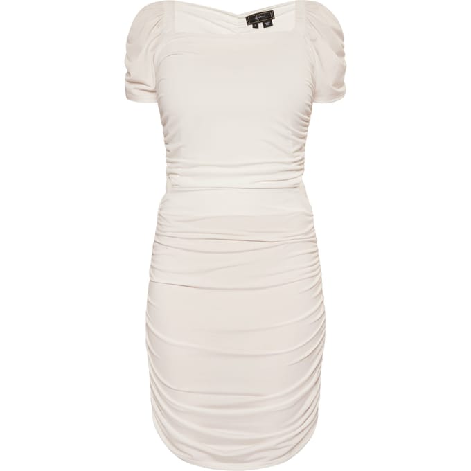 Faina Mini-jurk Dames wit