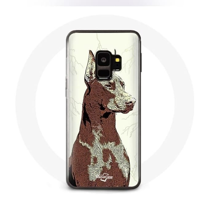 Case voor Samsung Galaxy S9 Doberman hondenras
