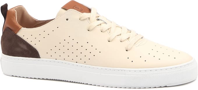 Suitable Grain Sneaker Beige - Maat 43 - Heren