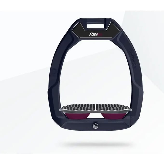 Veiligheidssportstijgers Endurance Bruin/Grijs/Paarse Flex-On Safe-On