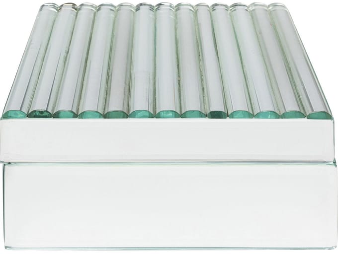 Opberger Elegant Zilver Kare Design