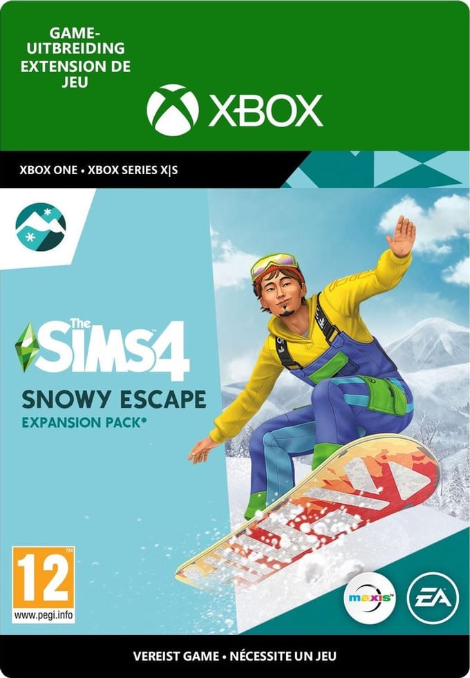 The Sims 4: Sneeuwpret - Add-on - Xbox One download