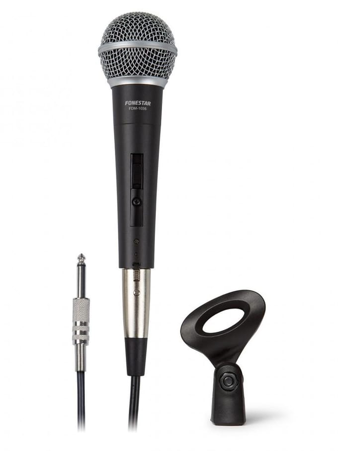 Fonestar FDM-1036 - Directionele dynamische microfoon, Fonestar