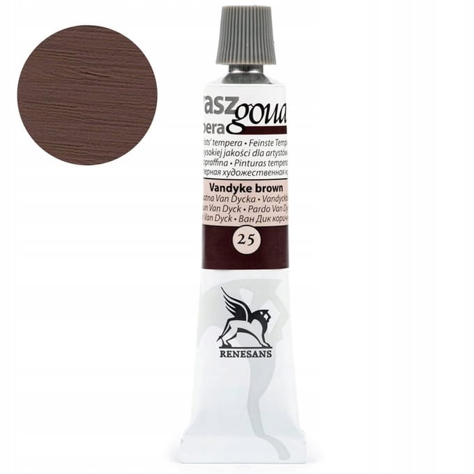 Renesans Gouache Verf 20ml - Van Dyck Bruin