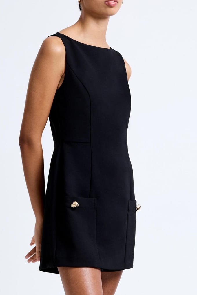 French Connection Jaiden Tailored Playsuit Black Black Taglia: 18 | Tute Outlet | Donna | Nero