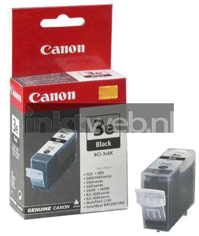 Canon BCI-3BK inktcartridge zwart (origineel)