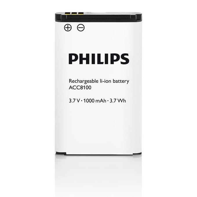 Philips ACC8100 Oplaadbare batterij Lithium-Ion (Li-Ion)