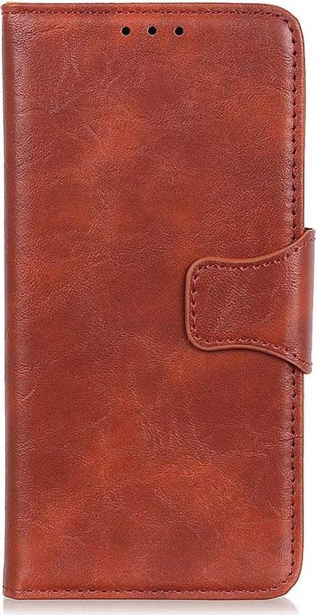 Shop4 - Oppo Find X3 Neo Hoesje - Wallet Case Cabello Bruin