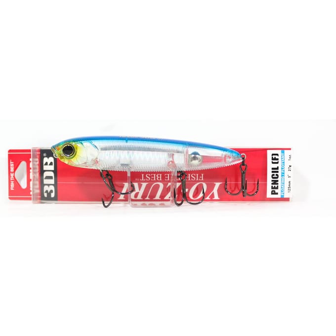 Yo Zuri Duel 3DB potlood 125 mm drijvend kunstaas R1347-PSB (8666) red