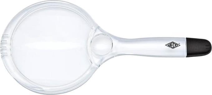 Vergrootglas Acrylglas vergroting 2- en 6-voudig