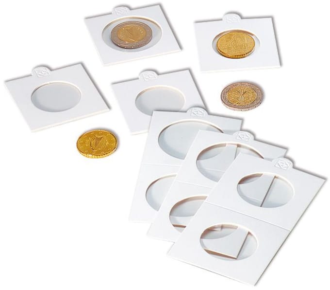 Matrix munthouders zelfklevend 32,5 mm - 100 stuks