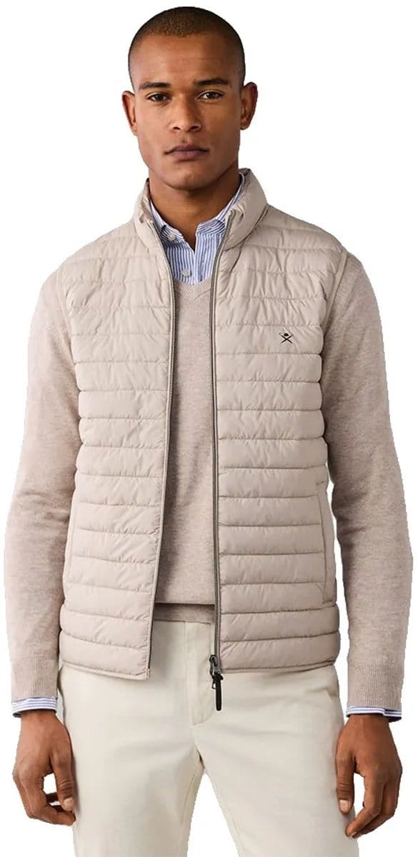 Hackett Hm4000197 Vest Beige S Man