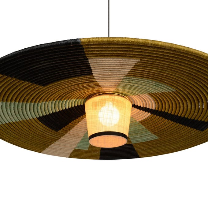 Forestier Parrot hanglamp XL, groen