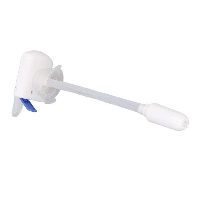 Distributeur de Boissons à Pression Manuelle Universel Eau Boisson Distributeur Électrique Robinet pour Dîner white