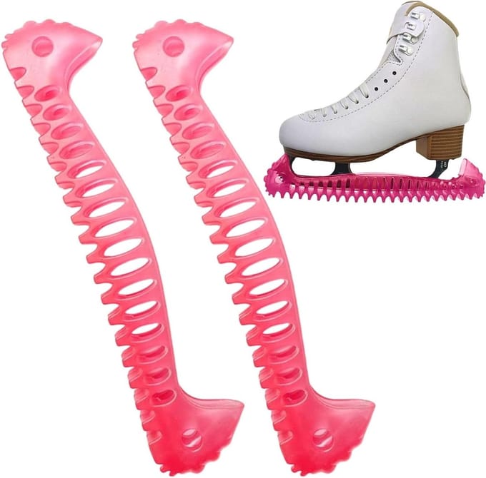 Schaatsbeschermers - Schaats Covers - Bescherming Schaatsen - Elastisch Ontwerp - 35 cm - Roze