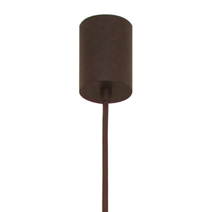 Menzel SOLO Pipe hanglamp, bruin-zwart