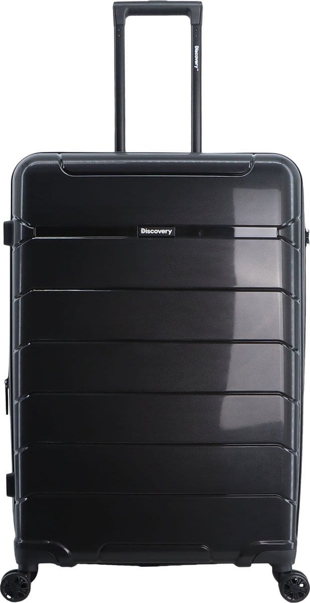 Discovery Skyward Harde Koffer / Trolley / Reiskoffer - 75 cm (Large) - Zwart - Zwart / Large