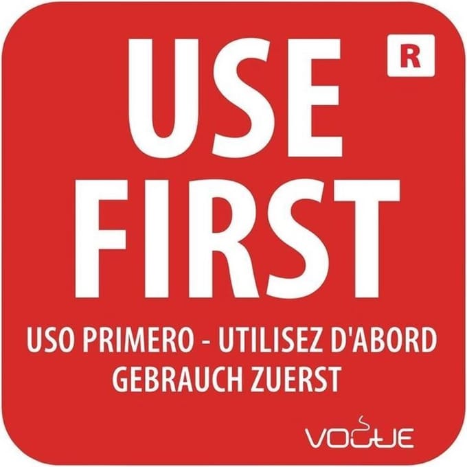 Voedseletiketten 'Use First' - Vogue E149