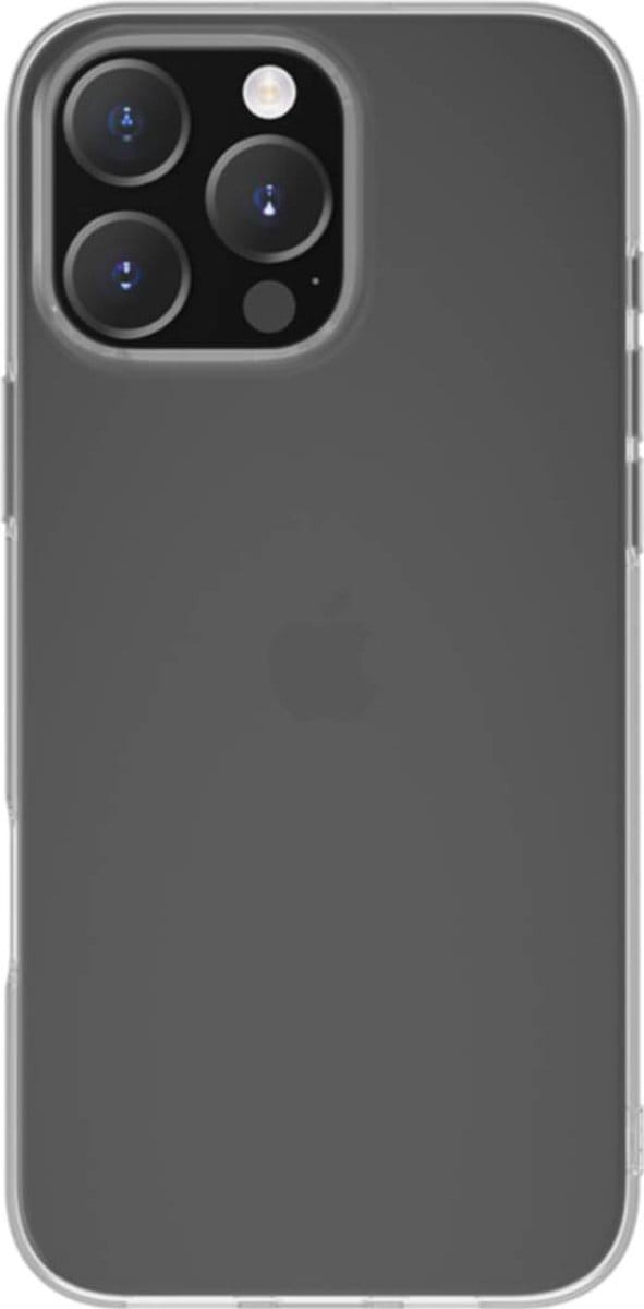 Bigben Connected, Hoesje geschikt voor Apple iPhone 16 Pro - Set met Flexible Glass & SmartFrame, Transparant