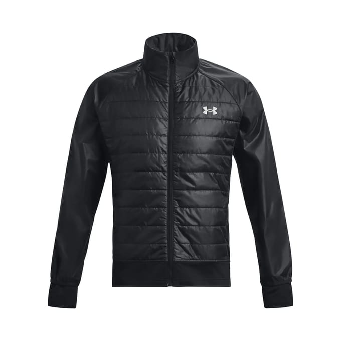 Under Armour Stormgeïsoleerde Hybride Hardloopjas, Zwart