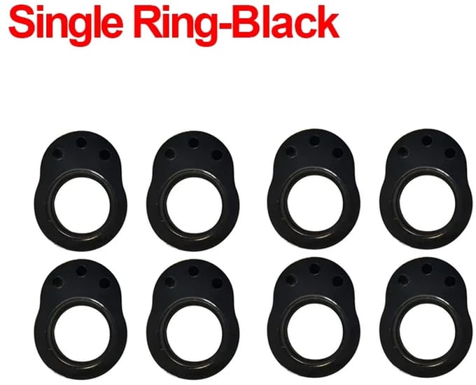 Deurstopper Siliconen Serie - Deurbeschermer & Stootkussen - Enkelvoudige ring A - A - 2