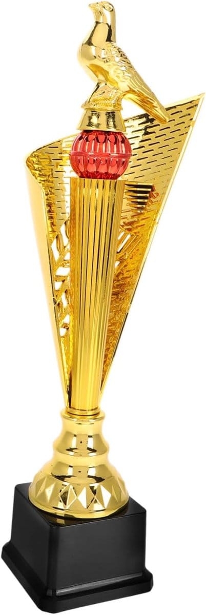 Pigeon Trofee - Herinnering Award - Competitie Prijzen - Duurzaam Plastic Ontwerp - 38x12x10cm - Multicolor