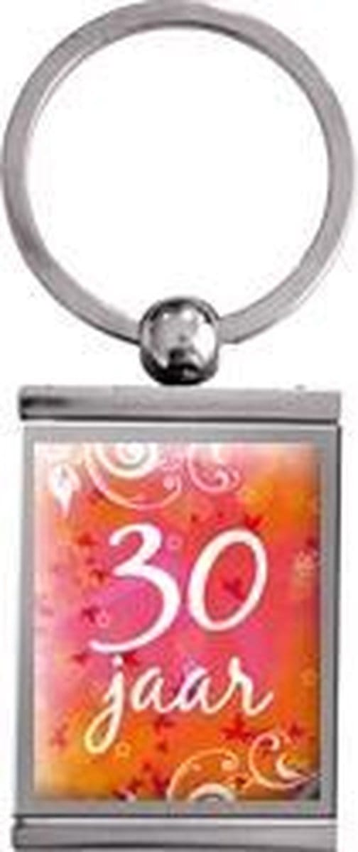 Sentiment - fotolijstje - sleutelhanger - 30 jaar
