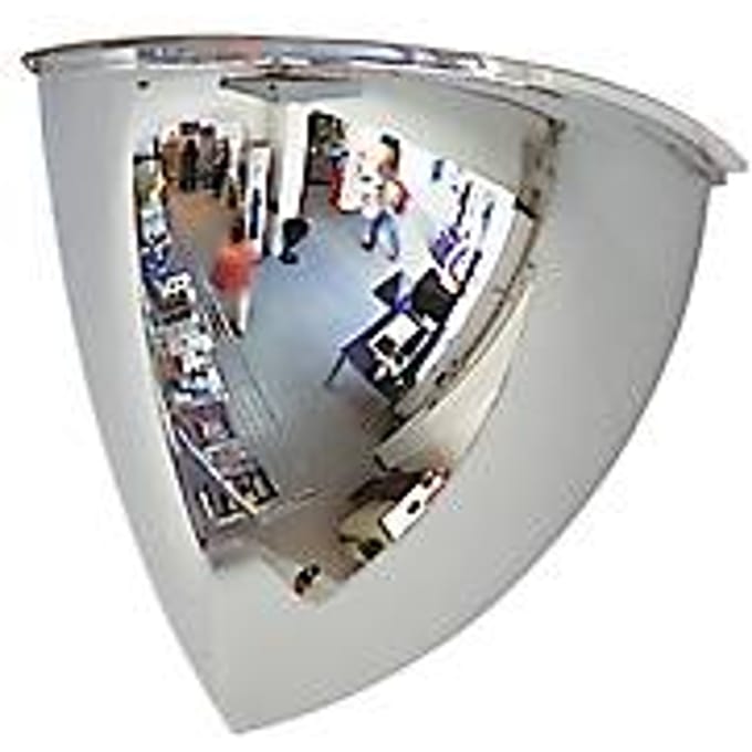 Panoramaspiegel 90 °/600, 2 kg, B 300 x H 300 x D 230 mm