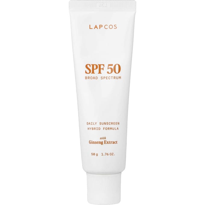 Lapcos, Hybride Formule Dagelijkse Zonnebrandcrème, SPF 50, 50g (1,76 oz) white