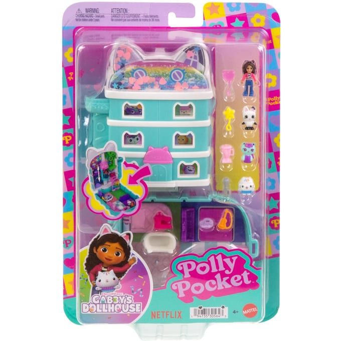 Polly Pocket Gabby's Poppenhuis Compact Speelsets