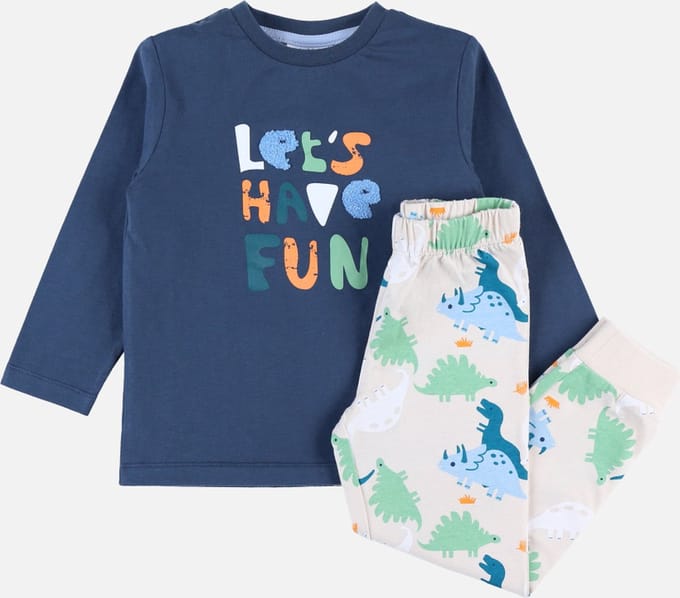 Noukie's - Pyjama - Jersey - Dino - 6 jaar 116