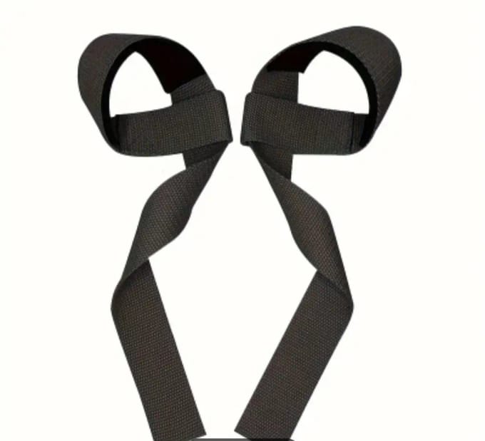 Lifting straps zwart- padded  - geschikt voor krachtsport