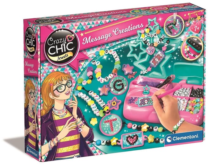Crazy Chic Message sieraden creatief maken van Clementoni
