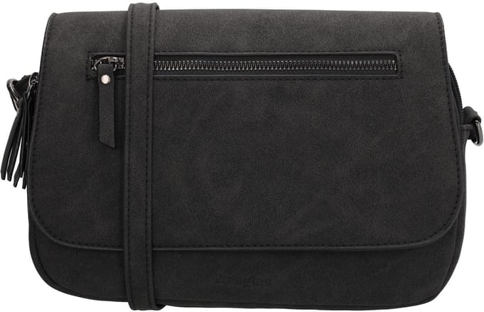 Beagles Cambrils Schoudertas - Crossbody - Dames - Tas - Overslag - Ritssluiting - Zwart