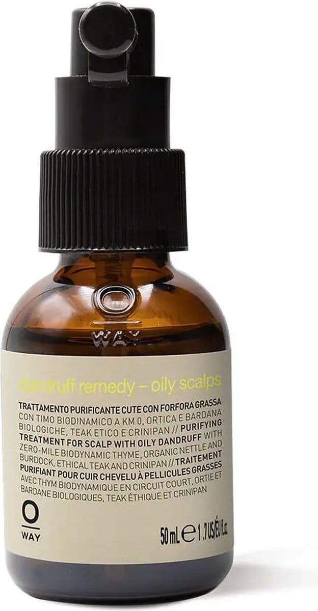 Oway - Dandruff Remedy - Oily Scalps - 50ml