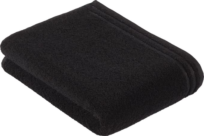 Vossen handdoek Calypso feeling 67x140 schwarz