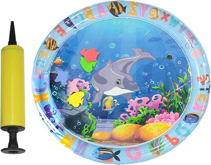Watermat Katten - Verkoelend Kussen - Huisdier Koelen - Stromend Water Element - 65 cm - Blauw