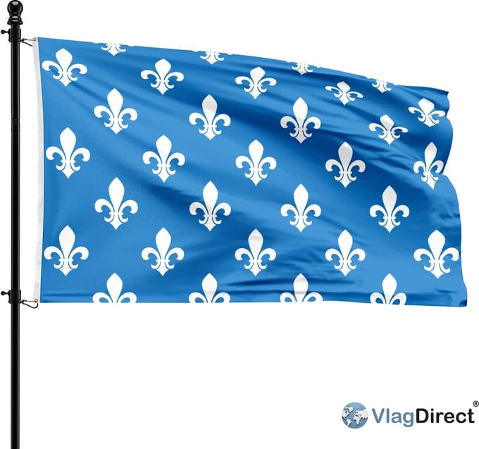 Gemeente Aiseau-Presles vlag - 90 x 150 cm.
