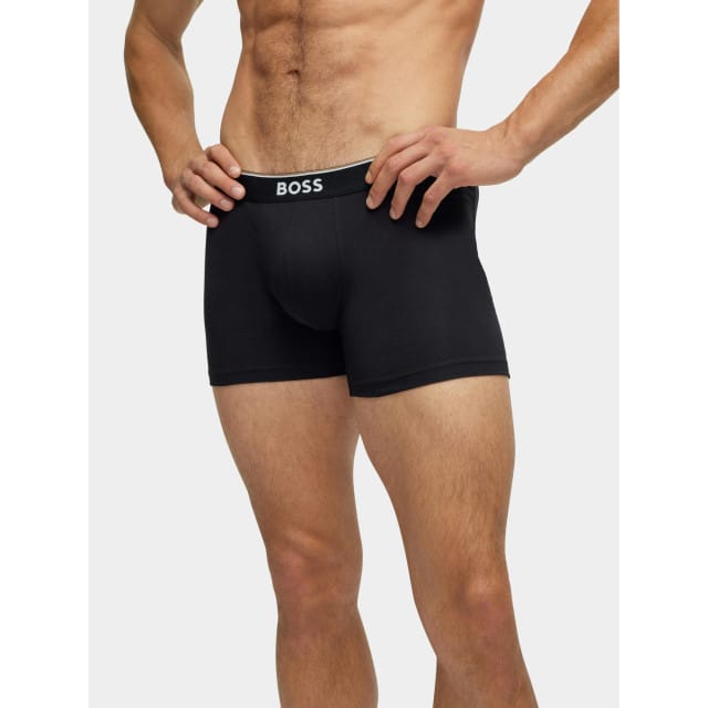 Boxershort met logo in band in een set van 3 stuks, model 'Power'