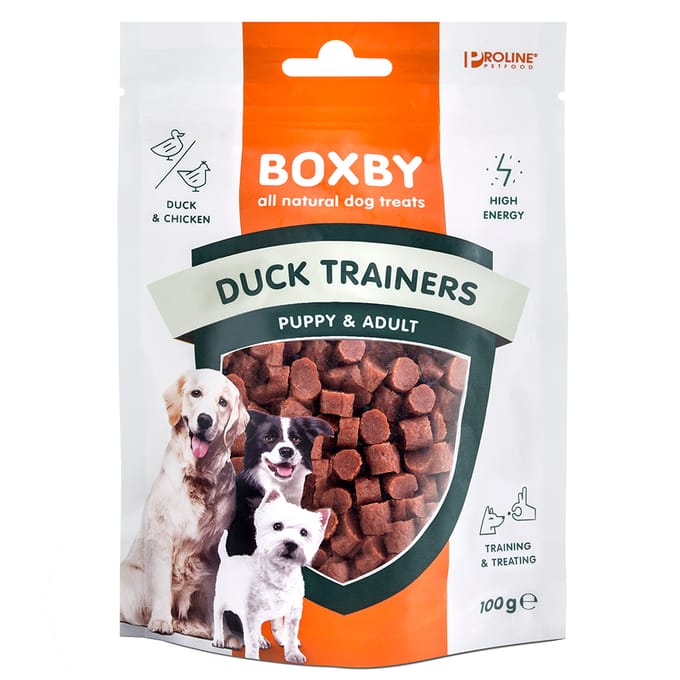 Proline Boxby Duck Trainers - Eend - Hondensnack - 100 g